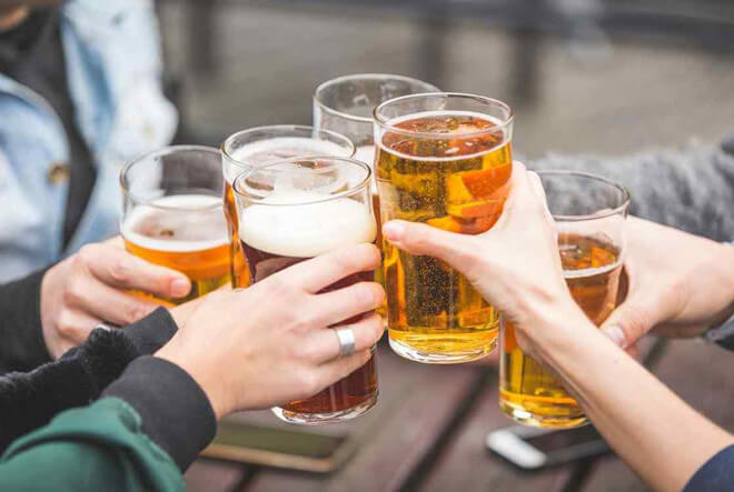 Nói không với bia rượu khi xông hơi 